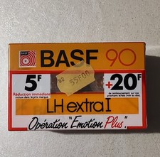 Lot 3 Cassettes K7 audio BASF