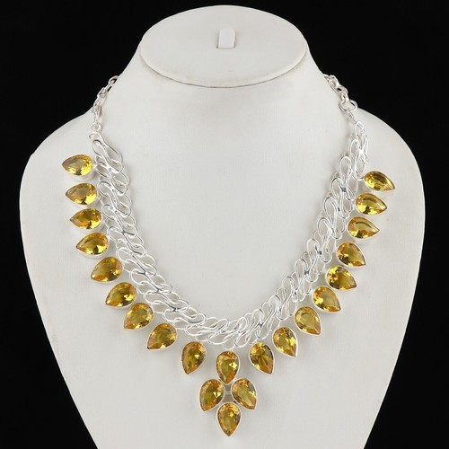 Handmade citrine gemstone - citrine,