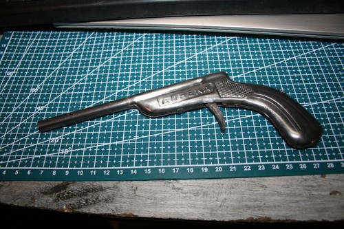 Jouet vintage pistolet acier - pistolet,
