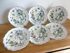 SIX ASSIETTES PLATES GIEN