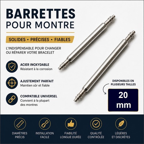 Barrette ressort pompe - 20, mm