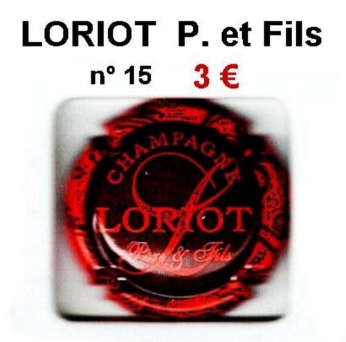 Capsule champagne loriot - capsule,