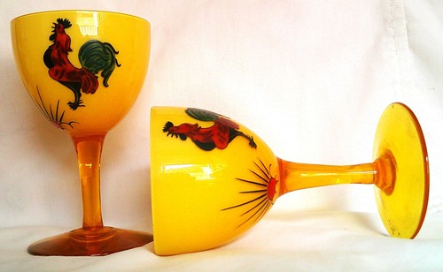 Art deco paire verres - deco, .
