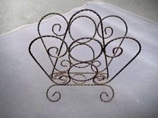 Joli Porte-Revue en Fer Forgé, Torsadé