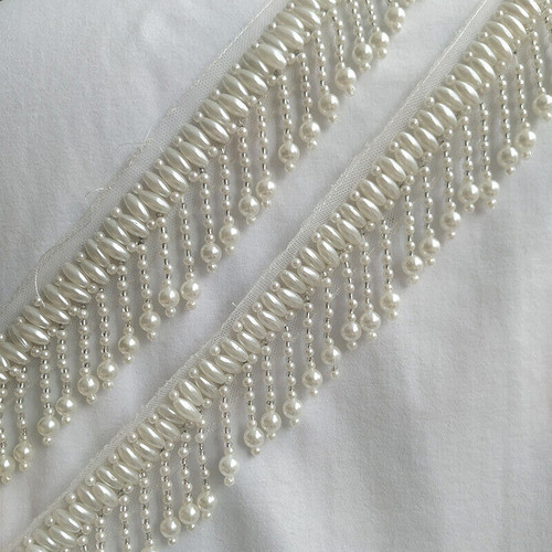 Yard perles franges à - 1,