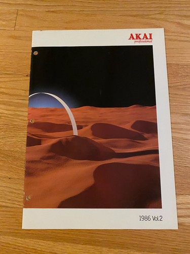 1986 akai professional - professional, catalog