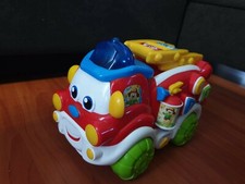 Camion de Pompier - Rouge pour enfant avec son (remis à neuf)