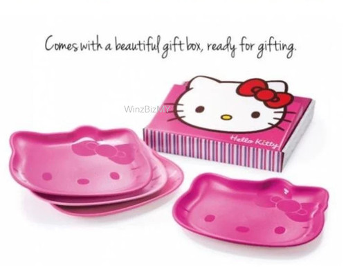 Tupperware hello kitty plate - hello,