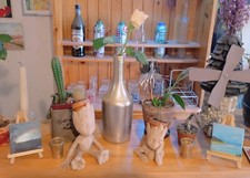 Soliflore - Peinture sur Verre - Graffiti Street Art : Gold and Chrome