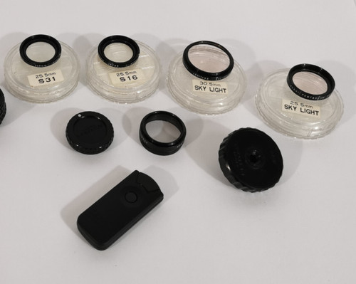 Lot anciens filtres lentilles - anciens,
