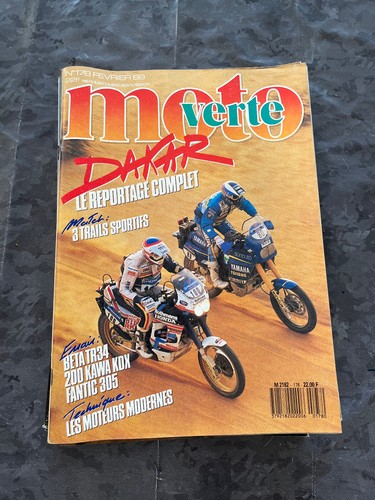 Moto verte 178 revue - verte,