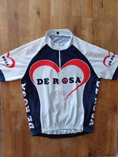 Maillot Cycliste Vélo Entrainement Vintage De Rosa Taille XS/S