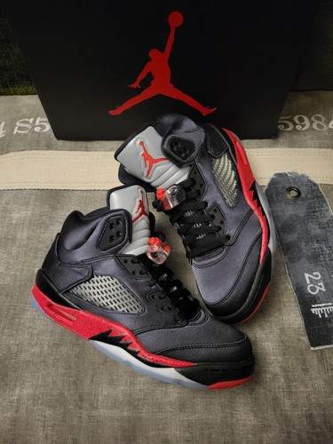 Jordan retro satin bred black - satin,