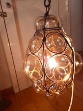 LANTERNE VENITIENNE EN VERRE SOUFFLE