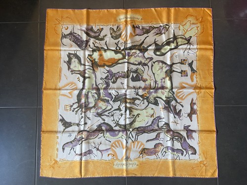 Foulard hermès soie - en,