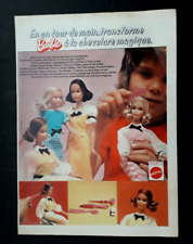 Publicité de presse : poupée