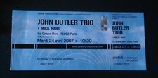 ticket billet unused stub