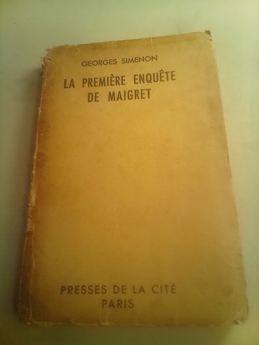 Simenon georges la - ., première