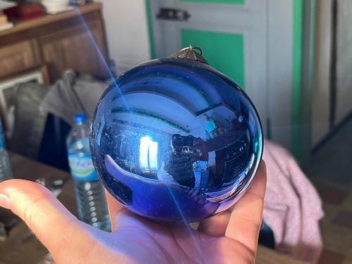 Superbe boule noël en - boule,