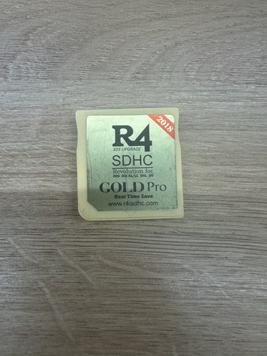 Carte 3ds gold sdhc - r4, 2018
