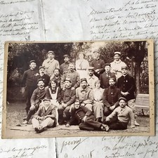 Carte Photo Militaria Soldats