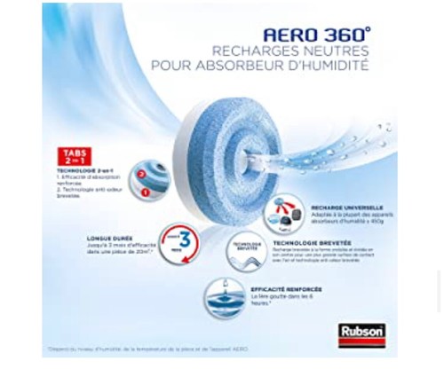 360 absorbeur humidité - absorbeur, d
