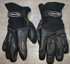 REUSCH mens LEATHER GLOVES SKI