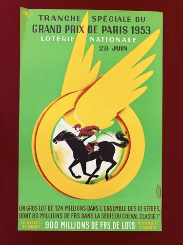 Affiche originale publicitaire - originale,
