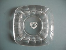ancien cendrier publicitaire BP déco vintage ashtray Aschenbecher pétrole oil