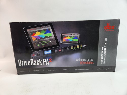 Dbx driverack pa2 2x6 - driverack,