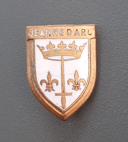 Jeanne arc insigne miniature - d'arc,