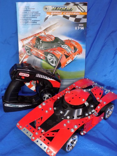 Meccano erector turbo radio - meccano,
