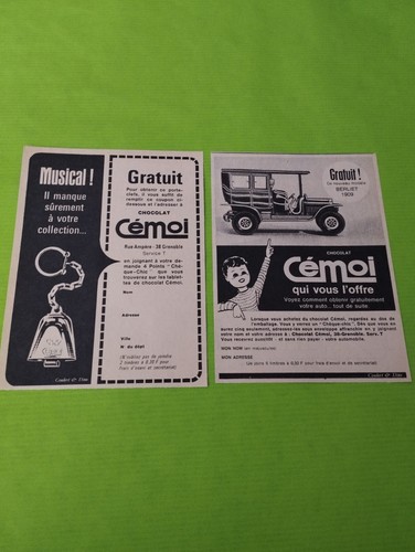 Publicite cemoi chocolat - publicite,