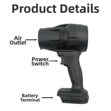 Ventilateur souffleur sèche-linge voiture pour enlever l'eau feuilles de neige