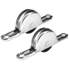 2x roulette galet placard coulissant 24mm nylon porte meuble pliant roulement