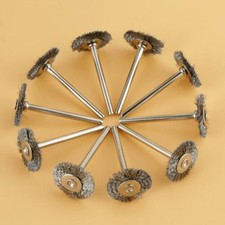 10PCS Brosse à Polir en Acier
