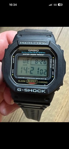 Casio shock 5600e - g-shock, dw-5600e