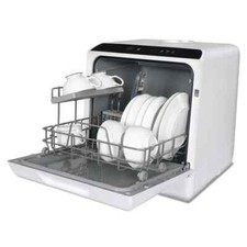 YUSING 5L Mini Lave-Vaisselle Pose Libre 6 Programmes Commande Tactile 45 cm