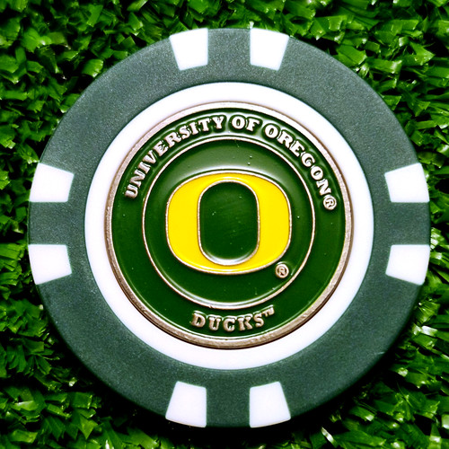 Oregon ducks golf ball - ducks, marker