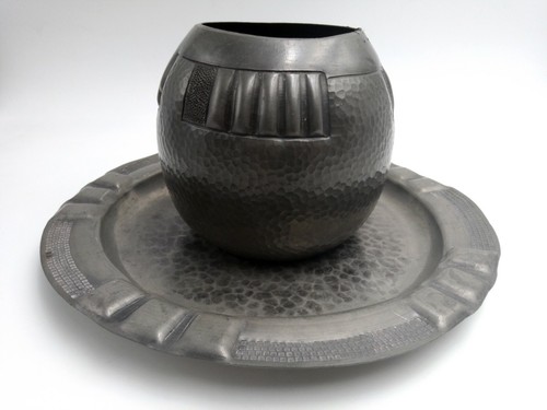 Ensemble vase plateau en - ensemble,