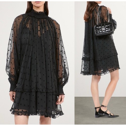 New the kooples plumetis - new,