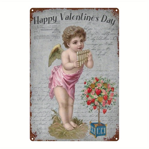 Vintage oil painting metal art - oil,
