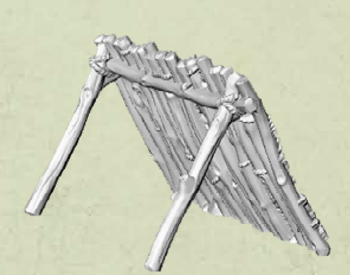 Temporary shelter scenery - ,