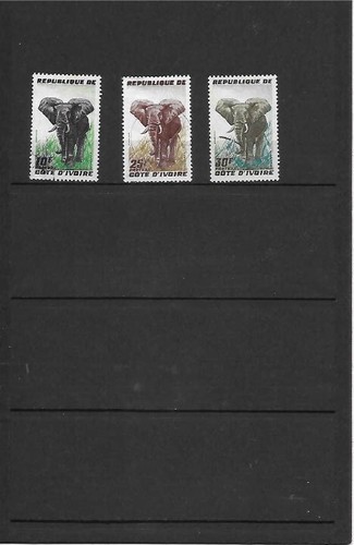 Cote ivoire lot timbres - cote,