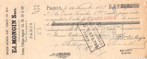 1895 mongin paris - mongin,