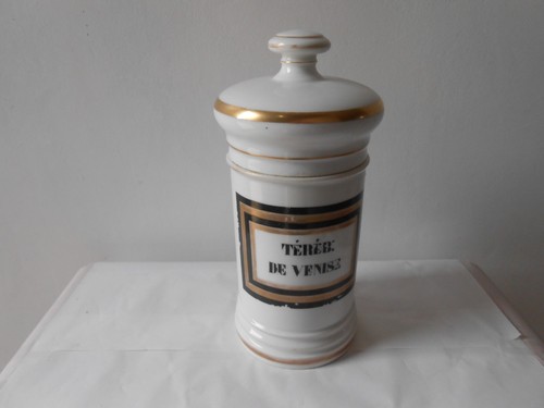 Ancien pot pharmacie xixème - ancien,