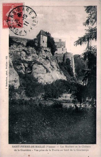 Cpa saint pierre maillé - cpa, saint-pierre-de-maillÉ