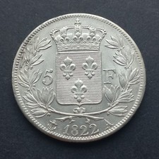 *1392* 5  FRANCS LOUIS XVIII