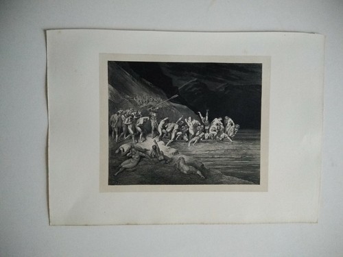 Gravure ancienne gustave doré - gravure,