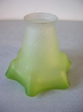 Ancien abat jour tulipe lampe